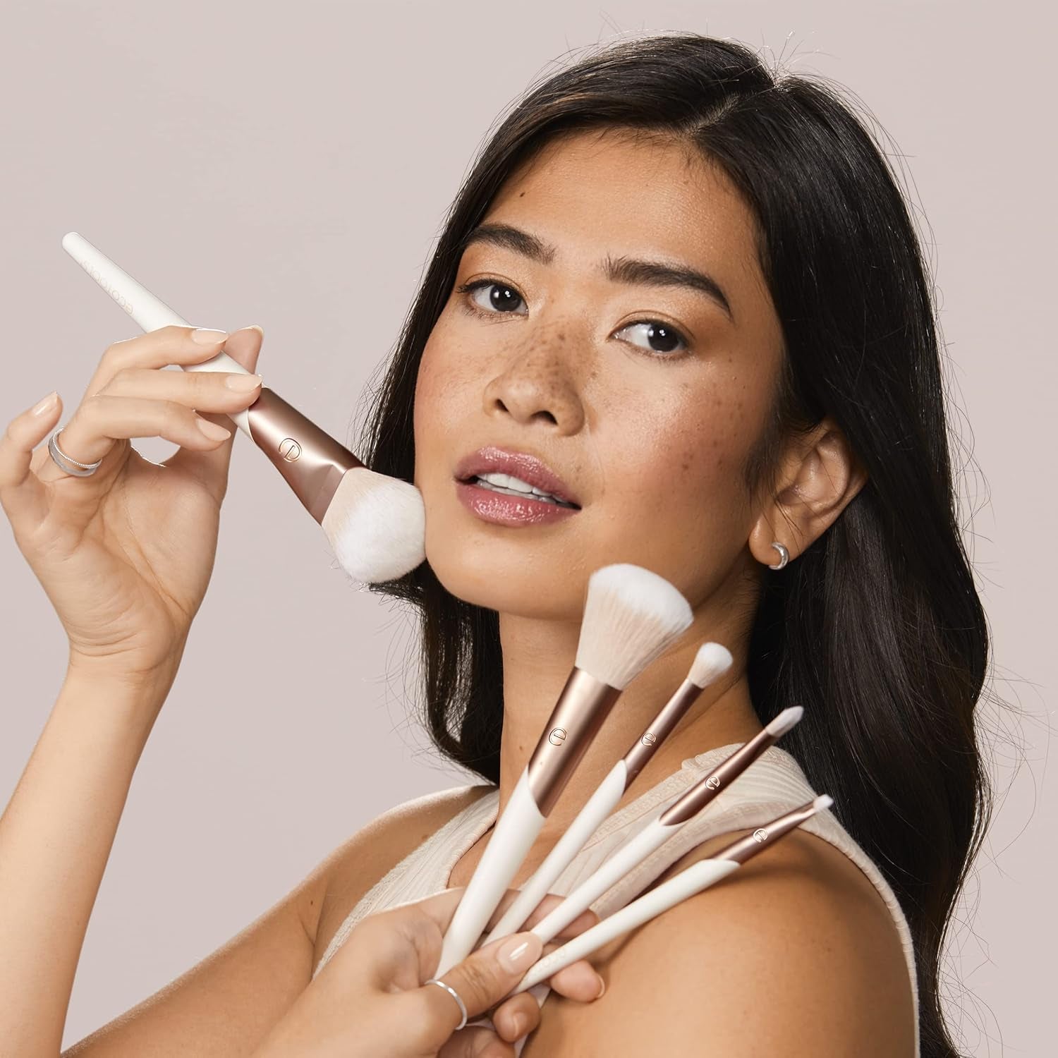 Luxe Professional Makeup & Foundation Brush Set (5 pcs)