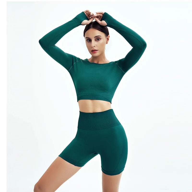 Seamless Yoga 4 pc Tracksuit