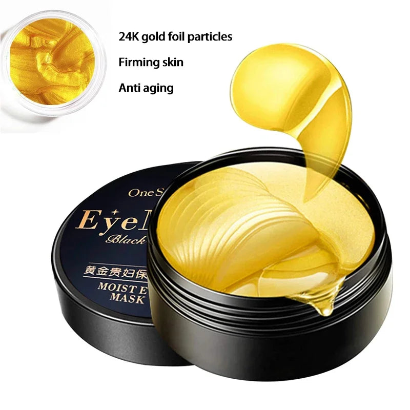 Seaweed and Golden Eye Masks