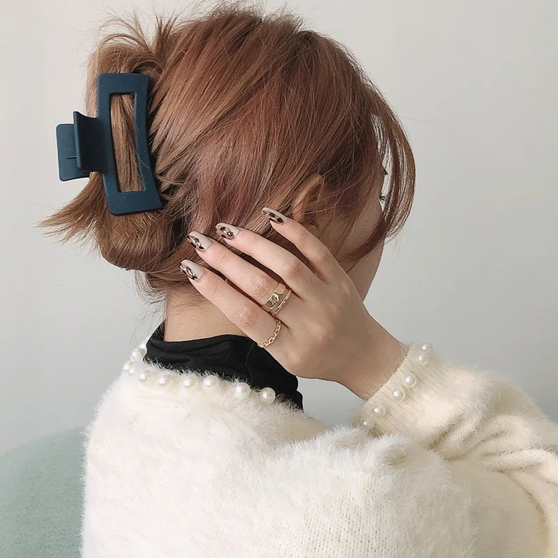 Large Matte Claw Clips