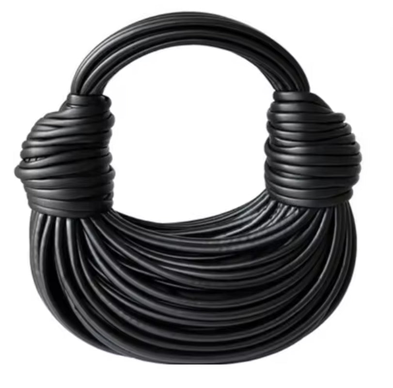 Rope Knotted Hobo Clutch