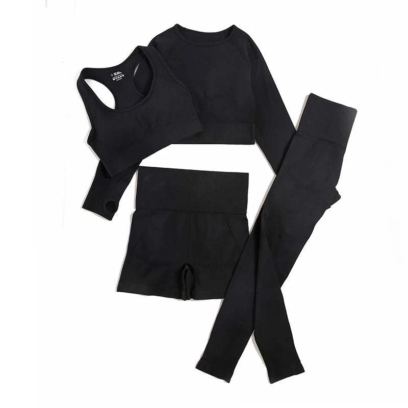 Seamless Yoga 4 pc Tracksuit