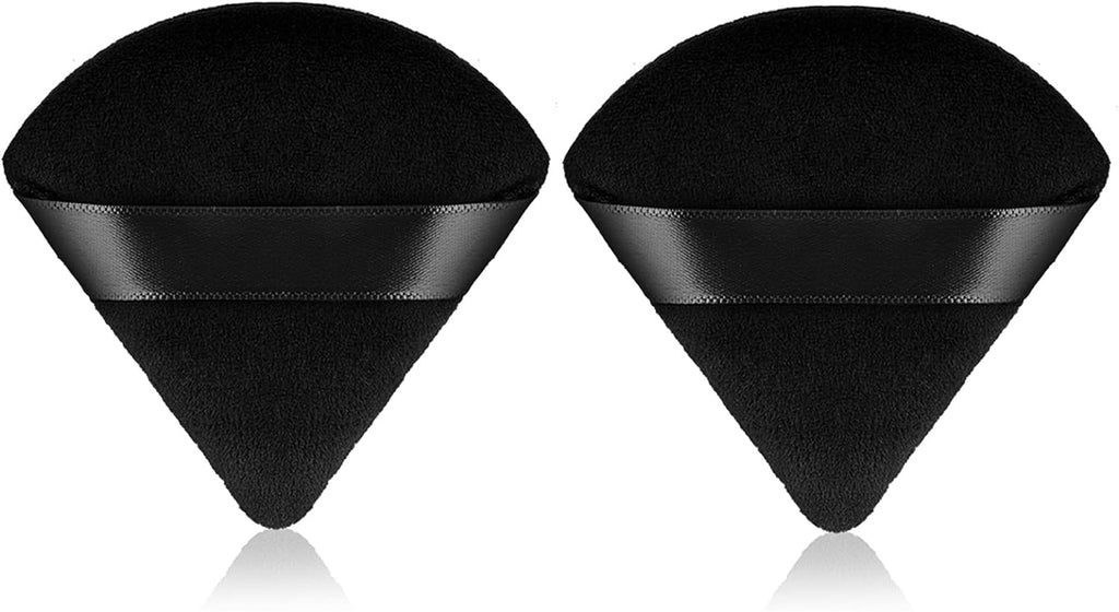 Triangle Cosmetic Powder Puffs (2 pcs)