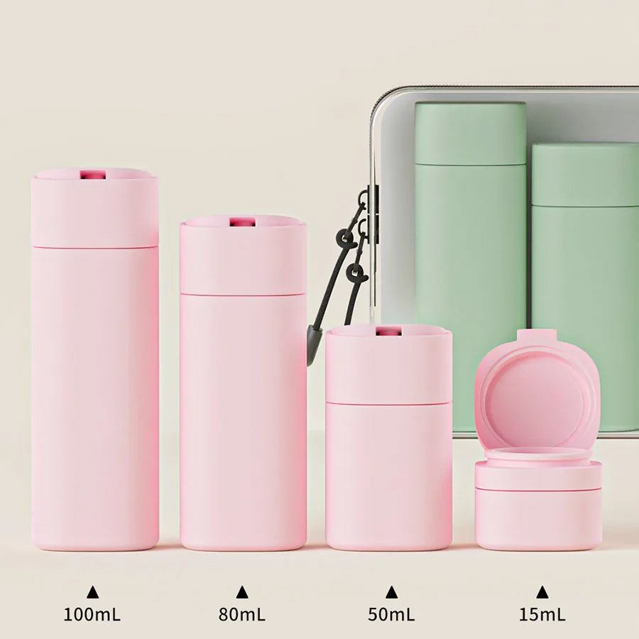 Refillable Squeezable Travel Bottles