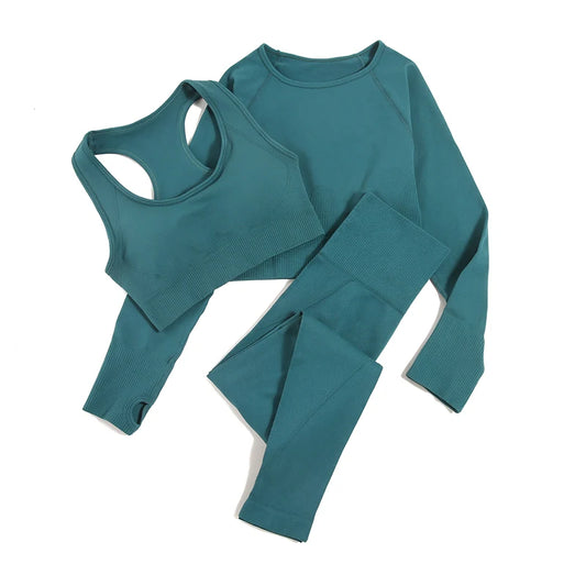 Seamless Yoga 4 pc Tracksuit