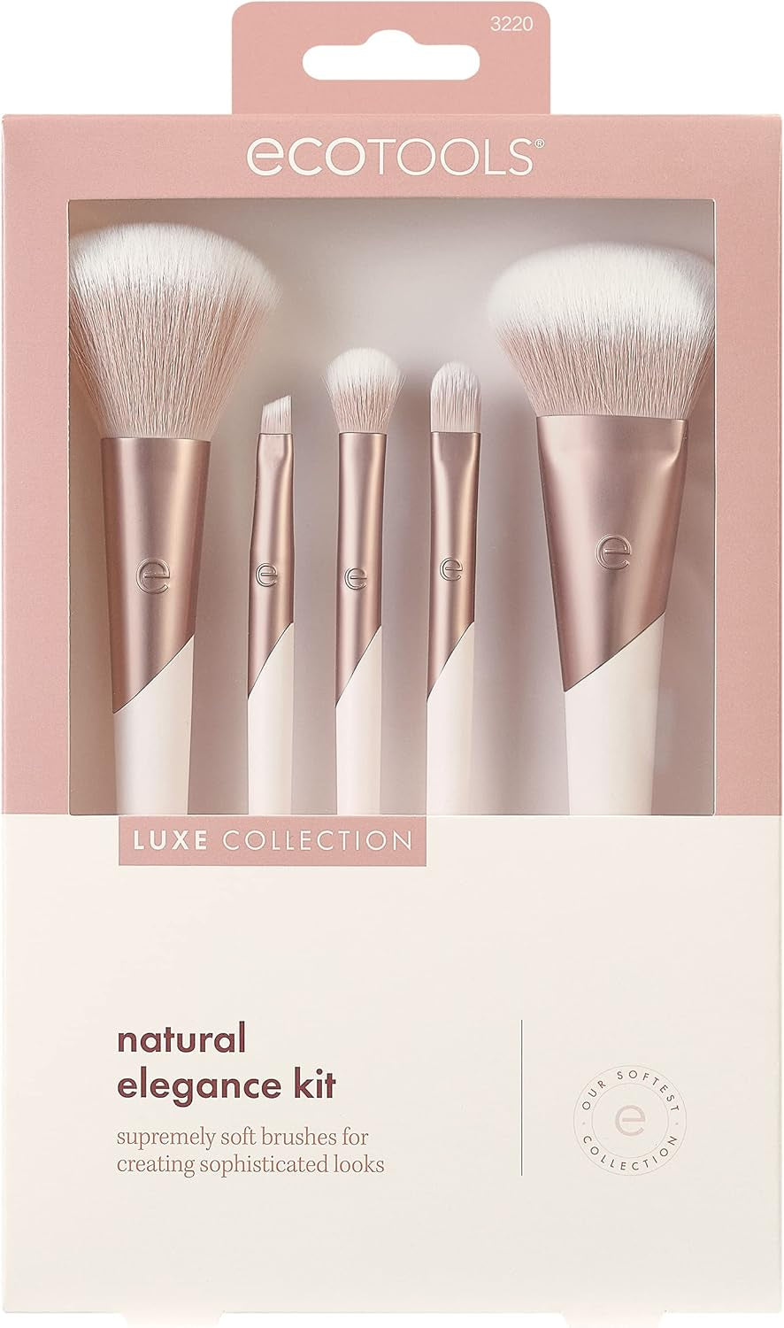 Luxe Professional Makeup & Foundation Brush Set (5 pcs)
