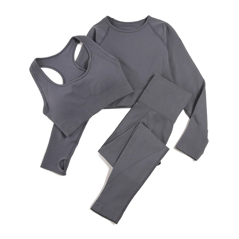 Seamless Yoga 4 pc Tracksuit