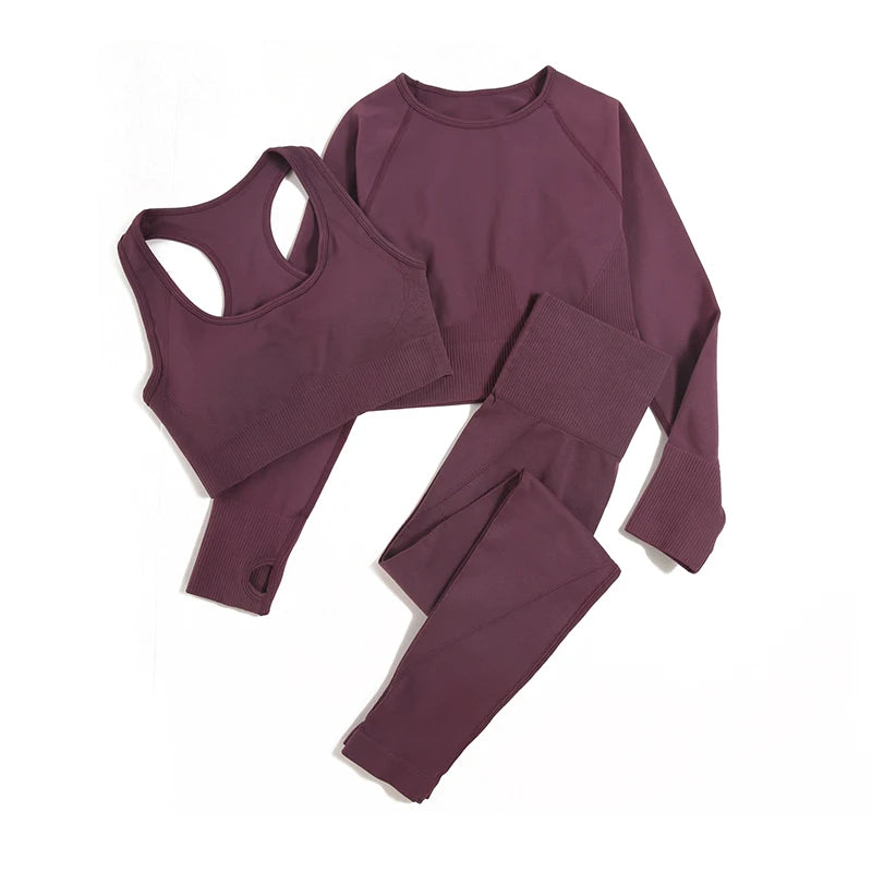 Seamless Yoga 4 pc Tracksuit